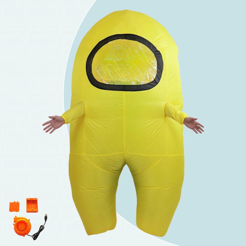 Hot-Selling Halloween Inflatable Costumes: Astronaut, Werewolf, Pikachu & Prank Doll Small (120-150cm)
