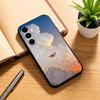 Anime Red Pig Cool  Phone Case Black Silicone Soft For Samsung Galaxy A73,A72,A71,A70,A53,A52,A51