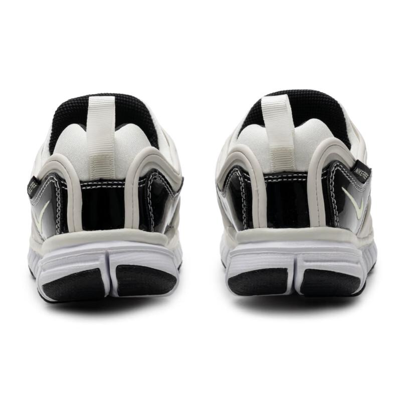 Nike Dynamo Free Fashion Trend Slip Resistant Durable Low Top Kids Casual Shoes Kids Sneaker White Black 343738104