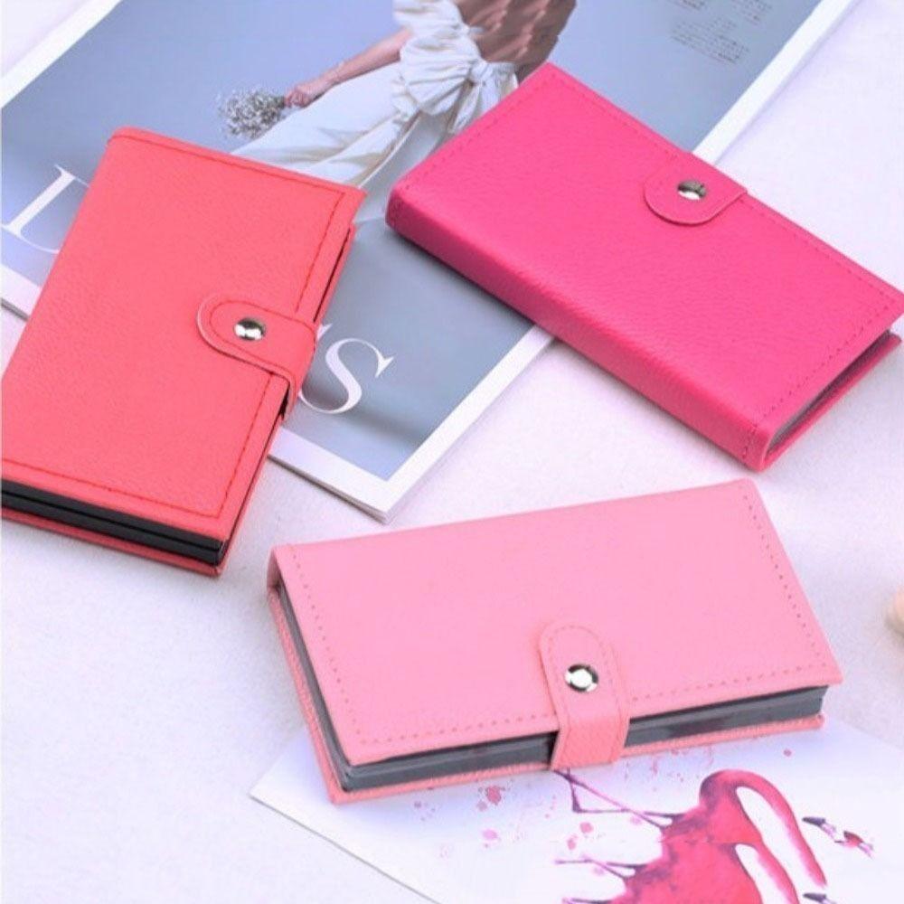 Glitter Blusher Cosmetics Palette Bag with Mirror Brush Makeup Dispensing Box For Girls