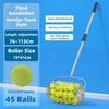 Raccoglitore Palline da Tennis Raccoglitore Tennis Portapalline Tennis Supporto Raccoglitori Palline da Tennis Raccoglitori Pickleball Superiore