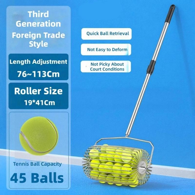 Raccoglitore Palline da Tennis Raccoglitore Tennis Portapalline Tennis Supporto Raccoglitori Palline da Tennis Raccoglitori Pickleball Superiore