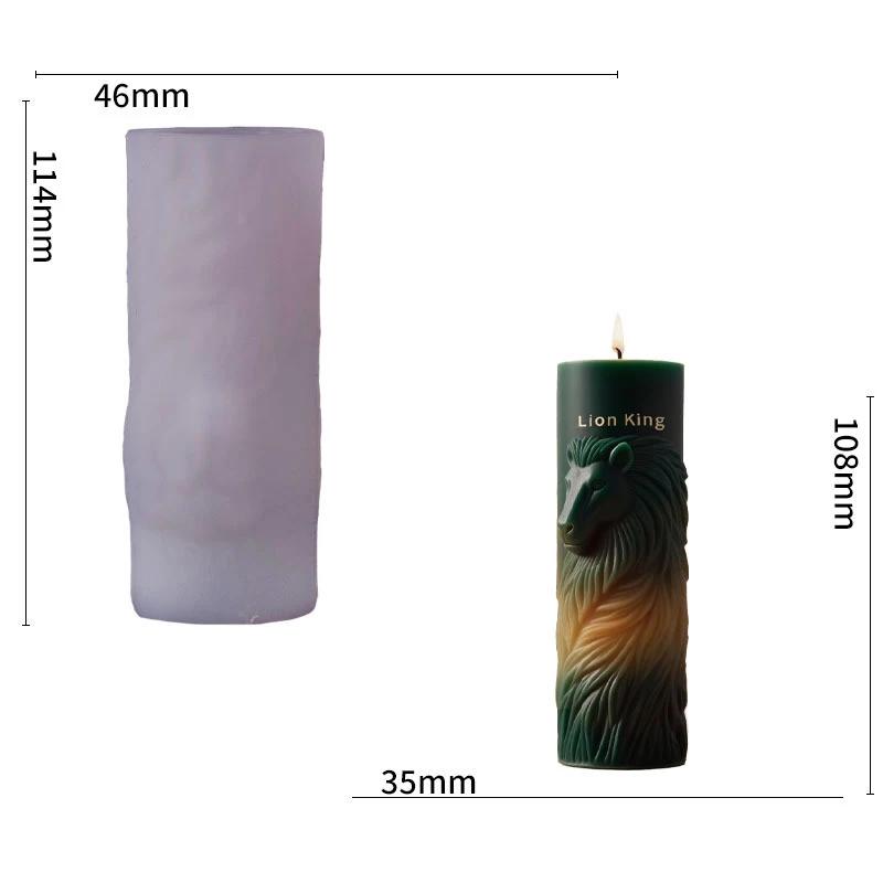 Horse Head Relief Mold Silicone Horse Totem Candle Mould Silicone Candle Mold Dyi Aromatherapy Mold For Craft Workshops Candle