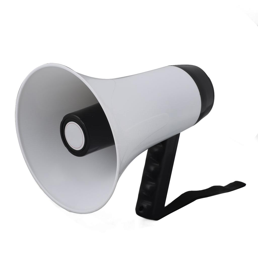 Portable Megaphone Bullhorn 30W Power Megaphone Speaker 300S Recording 500M Transmission Distance