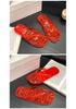 Korean Style Transparent Jelly Flip-Flops for Women - Summer Crystal Beach Slippers