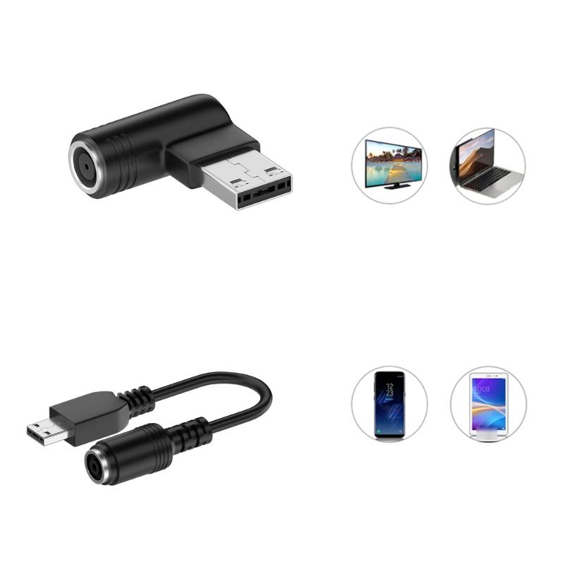 MSI USB Tip To 5.5x2.5mm/7.4x5.0mm/MSI USB Tip DC Barrel Jack Power Cable Connectors DC Power Jack Repalcement