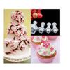 Hot Sale 4Pcs/Set Plum Flower Plunger Fondant Mold Cutter Cake Tools Decorating Christmas Cake Decorating Tools