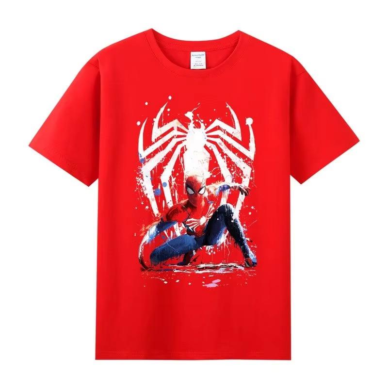

2026 new Marvel SpiderUnisex 2 Unisexs TShirt Pure Cotton Short Sleeve S