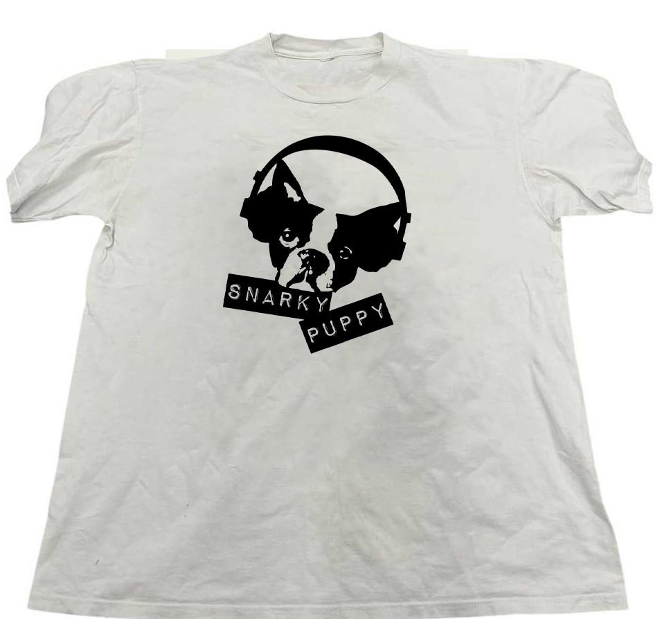 Snarky Puppy Dog Logo White T-shirts Full size S-5XL Unisex HL968 XXXL