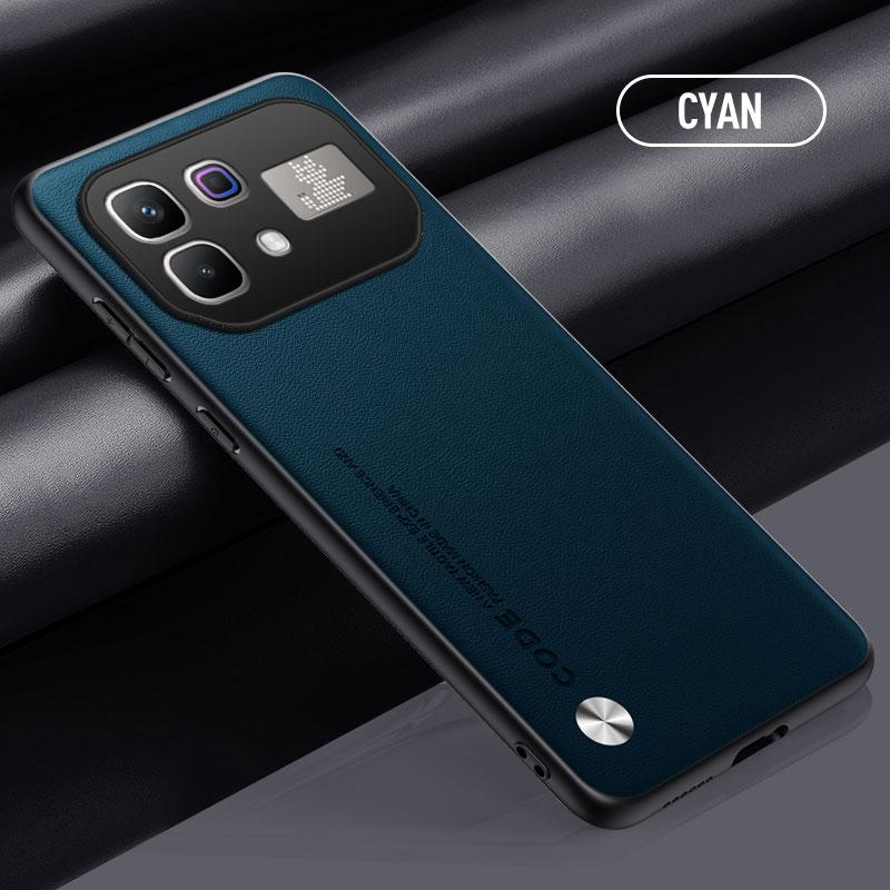EUCAGR Luxury PU Leather For Infinix Note 60 Pro Silicone Shockproof Phone Case Back Cover For Infinix Note 60Pro Bumper Fundas