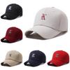 Alphabet Embroidery Baseball Cap Trendy Casual Hat Adjustable Protection Sun