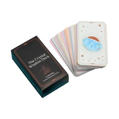 Kristallweisheit, 71 Steine, Kristallkarten mit Bedeutungen, mit Anleitung, Inspirationskarte Meditationsgeschenk