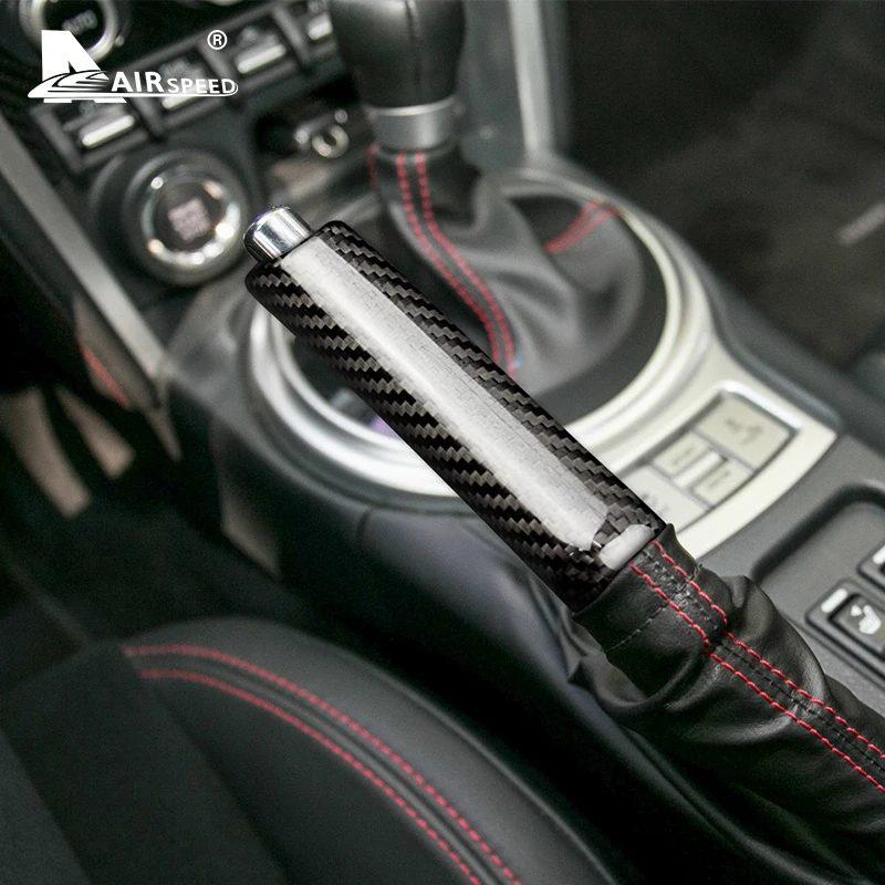 Replace Handbrake for Subaru BRZ Toyota 86 2016-2021 Dry Carbon Fiber Car Grip Car Hand Brake Cover Handle Interior Trim
