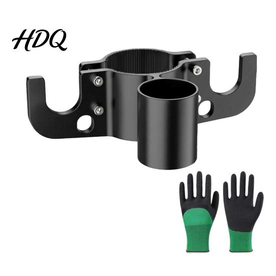 Heavy-duty Trailer Plugs Holder Tow Chain High-Strength Aluminum Metal Rust-Proof Safety Organizer for Storage RV Hitch Neatly Stores 7-Way