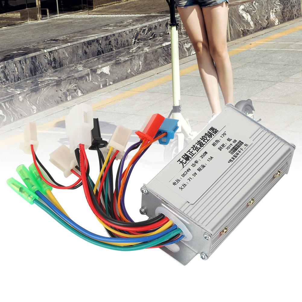24V 350W Electric Bicycle E Bike Scooter Brushless DC Motor Controller Replacement Accessory