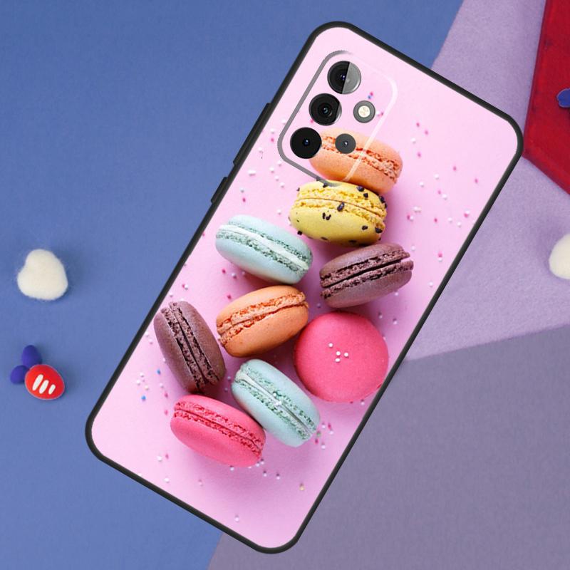 

Десертное мороженое Макарон Фуд Кейс Для Samsung Galaxy A15 A54 A34 A14 A13 A53 A16 A26 A36 A56 A12 A22 A32 A52 A06 A35 A55 Samsung A22 5G