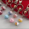 Bell Pendant Maneki Neko Key Chain Backpack Charms Lucky Cat Pendant Cute Cartoon Key Charm  Women