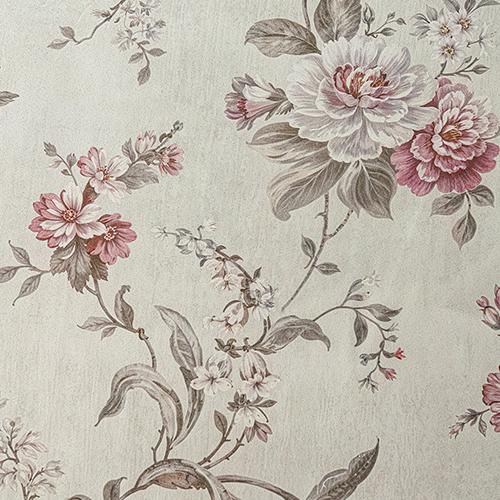 

1PC LOZUJOJU French Retro Pink Peony Floral Curtains American Countryside Thick Curtains for Bedroom Living Room Window for Home Decor W100cm x L130cm