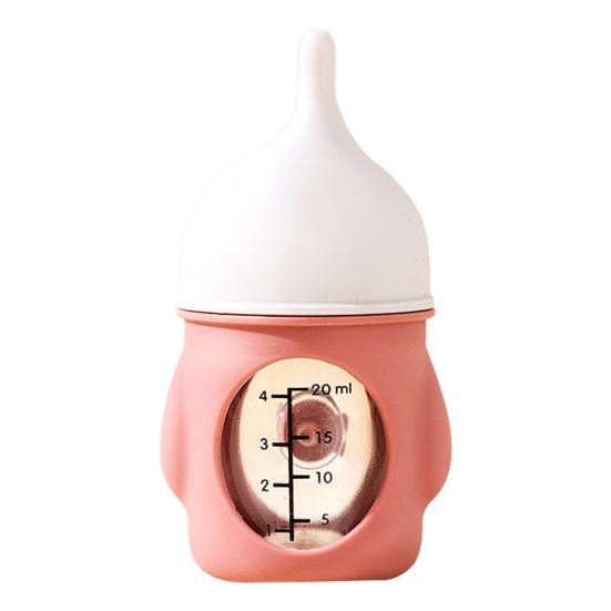 

Пляшечки для цуценят 20 мл для вигодовування, пляшечка для годування тварин із силіконовою соскою, що запобігає задусі, для кошенят, цуценят, дрібних тварин рожевий