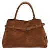 Retro premium women's bag 2025 new large-capacity suede tote bag simple commuter handbag