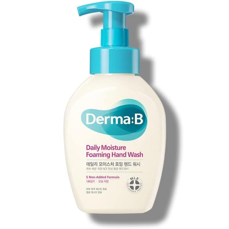 Derma:B Daily Moisture Foaming Hand Wash 500ml / Nourishing, Moisturizing, Korean Cosmetics, Kbeauty