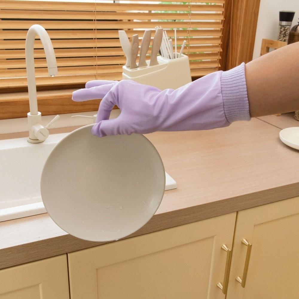 Tear-resistant Dishwashing Gloves Waterproof Housekeeping Gloves Cleaning Gloves  Kitchen Use