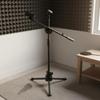 Tripod Audio Capture Device Holder Stand Sturdy Metal Instrument Mic