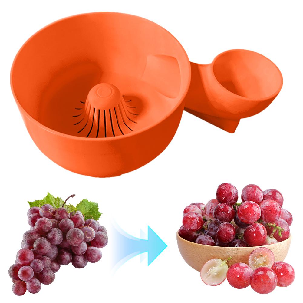 Portable Fruit Wash Bowl Vegetable Washer Fruit and Vegetable Washing Basket Fruit Drainer Basket for Home Kitchen Tools