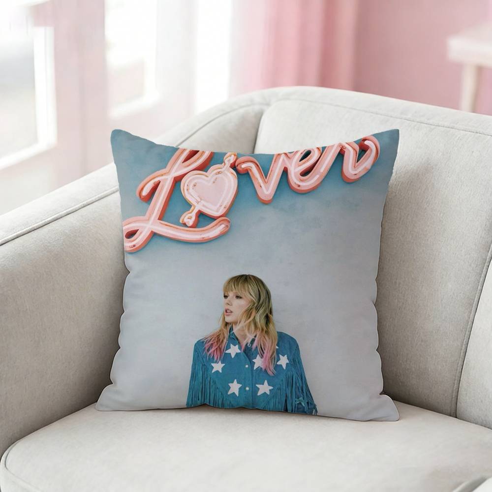 TS The Life of a Showgirl Pillow Case Pattern Printed Pillowcase For Living Room Sofa Cushion Cover