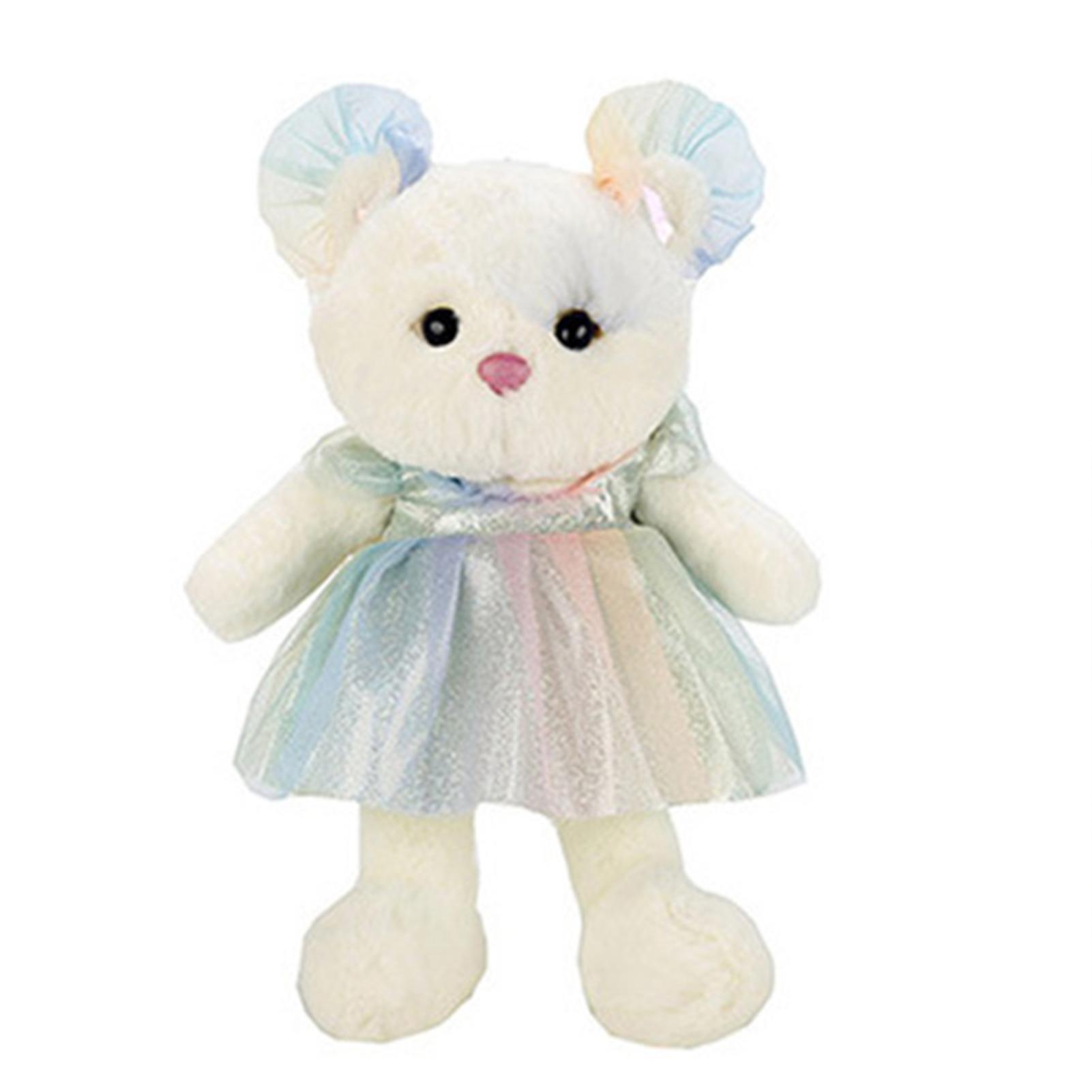 

Cute Cartoon Bear Plush Toy Super Soft Stuffed Animals Doll For Children 35cm рожевий
