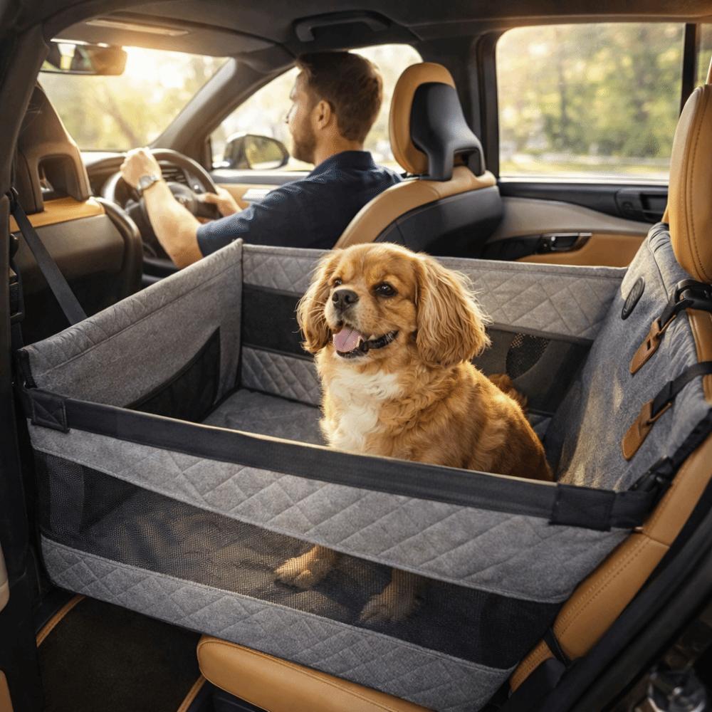 Waterproof Car Seat Basket Non-slip Pet Safety Seat Pet Car Bed Pet Car Seat Cover  Cat Transport