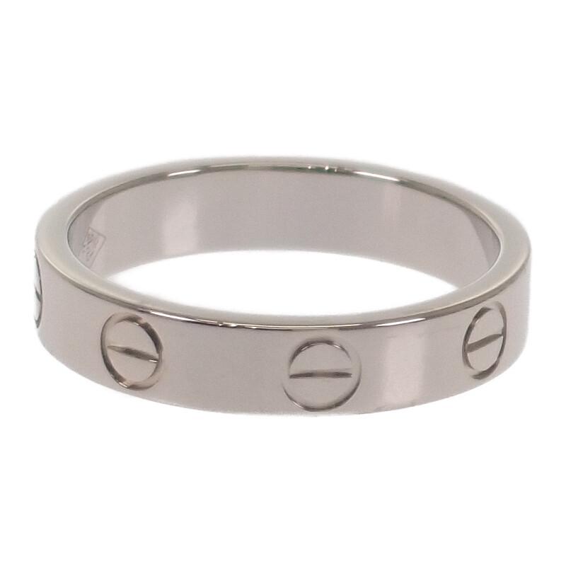 CARTIER  B4085149 #9(JP Size) ring K18 white gold Women