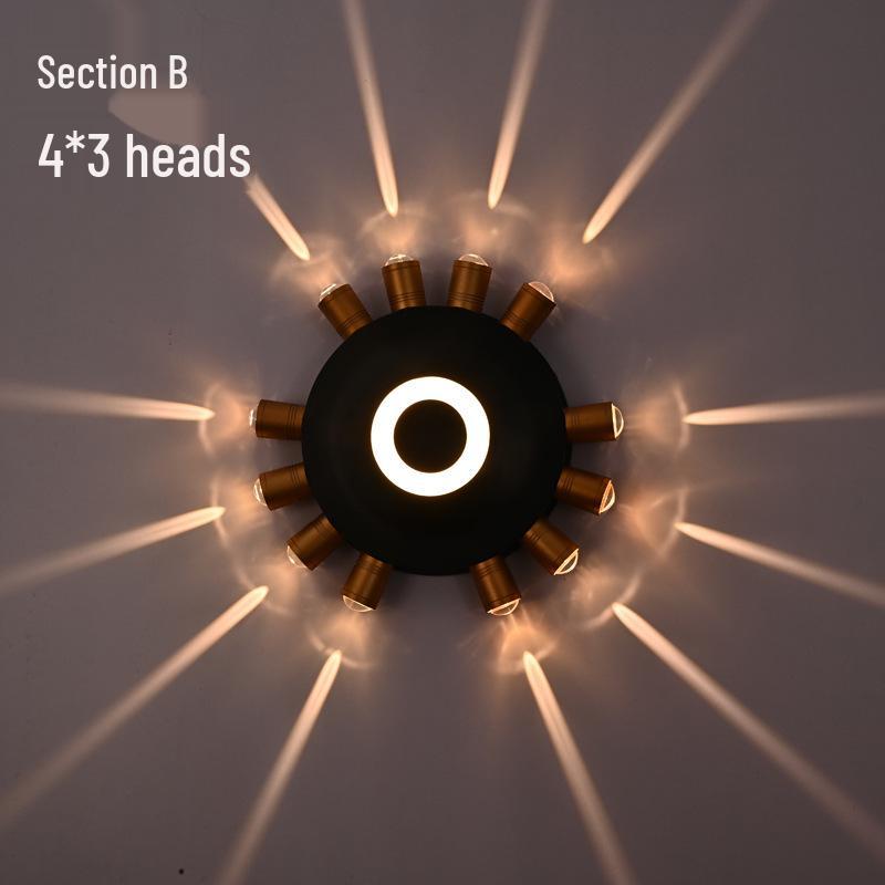 Airplane Series Outdoor Minimalist Wall Light for Villa, Courtyard, Balcony, Corridor, Aisle, or Stairway