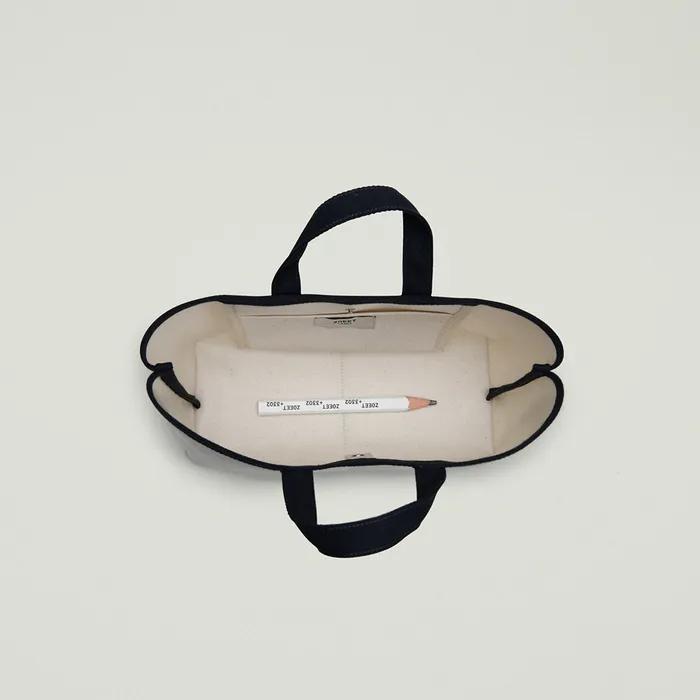 ZOEET STANDARD TOTE CANVAS BAG (ECRU)