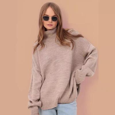 European & American Style High Neck Loose Knit Sweater - New Autumn Winter Collection