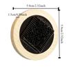 5.9*5.9cm Violin Bow Tail Comb Black Erhu Bow Brush Cleaning Tool Violin Bow Hair Brush  Luthier