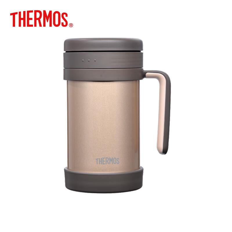 THERMOS Vacuum Insulated Stainless Steel Tea Mug with Infuser 500ml 500ml