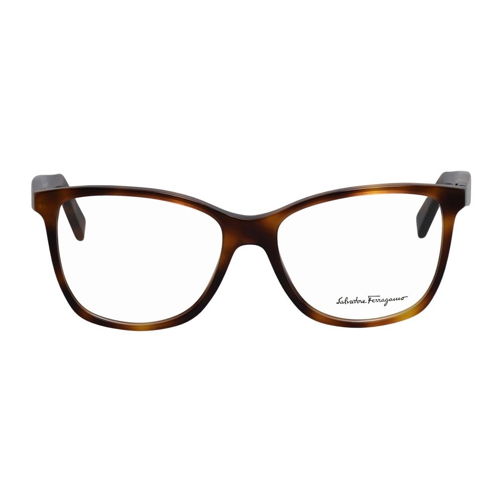 

Salvatore Ferragamo SF 2903 240 54 мм Женские прямоугольные очки 54 мм черепаховые