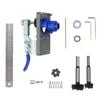 Carpentry Hole Drilling Guide Locator 35mm Hinge Boring Jig with Fixture Aluminum Hole Opener Template Door Cabinets