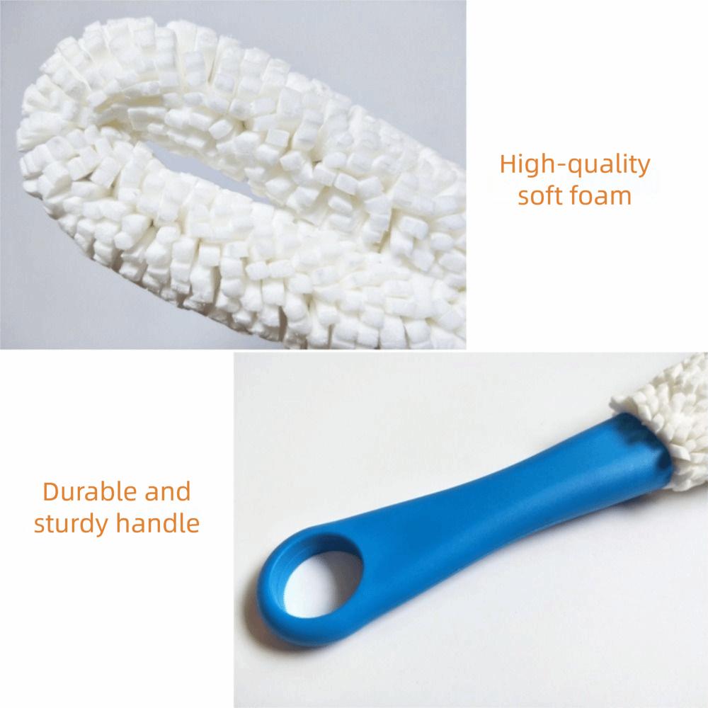Flexible Household Cup Brush Soft Foam Water Cup Cleaning Brush New Cup Cleaning Sponge Kitchen