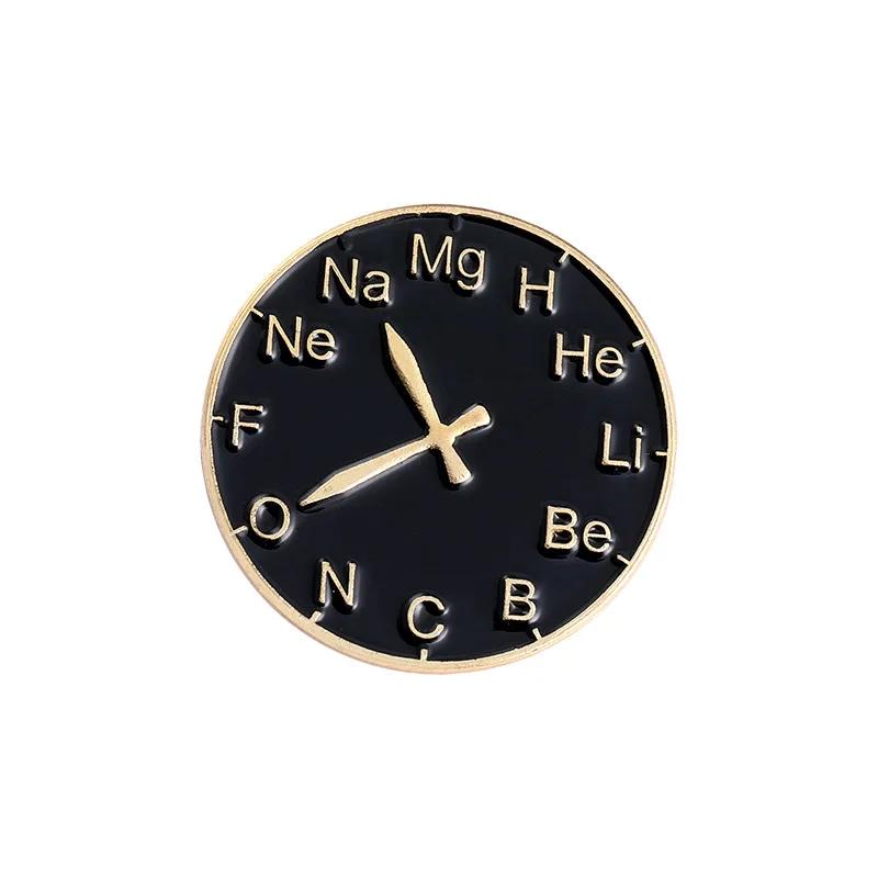 Science Is Real Magic Enamel Pins Chemical Element Bag Brooch Lapel Badge Knowledge Jewelry Gift for Kids Friends