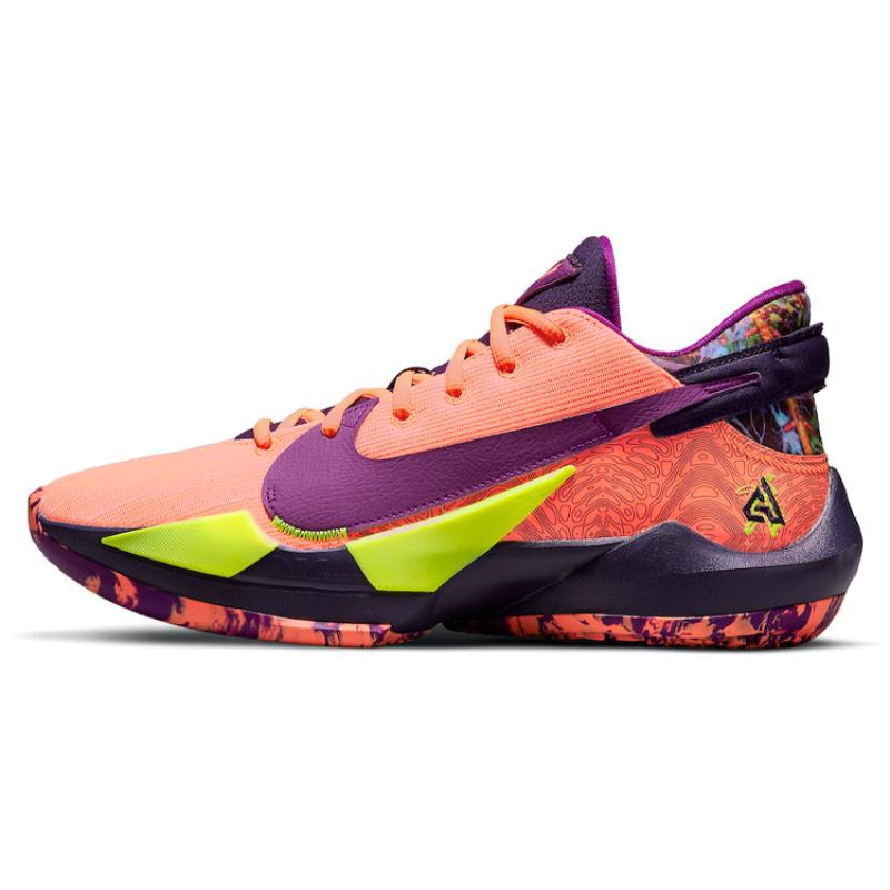 Nike Zoom Freak 2 Bright Mango Sneakers Casual CW3162-800