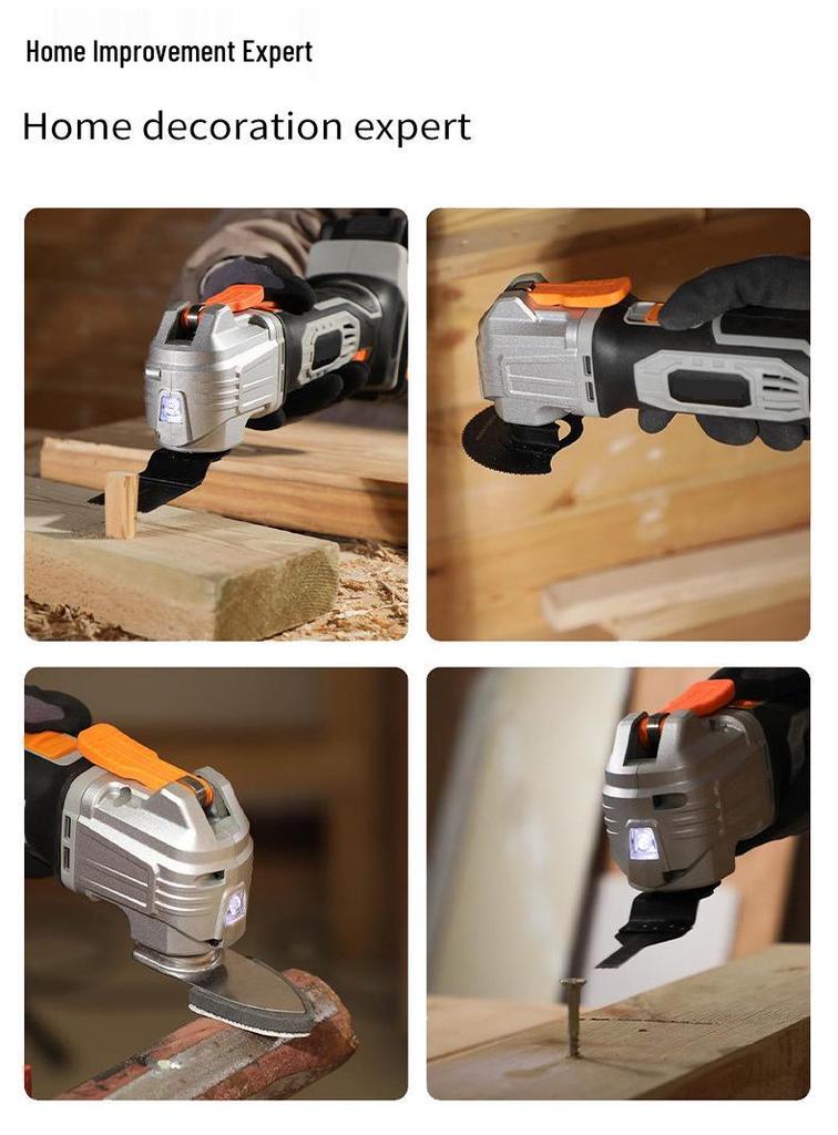 10-Piece Coarse Tooth and Extended Straight Saw Blade Set - Universal Oscillating Multi-purpose Tool Accessories