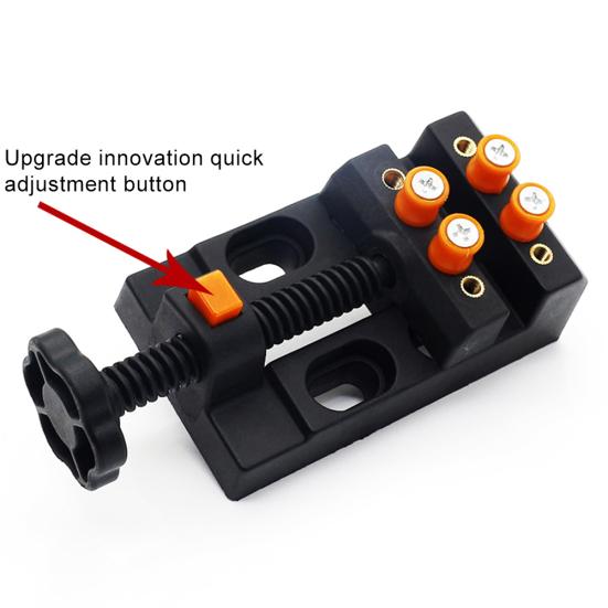 Mini Drill Press Vise Clamp Jewelry Walnut Watch Seal Stamp Hobby Carving Tool