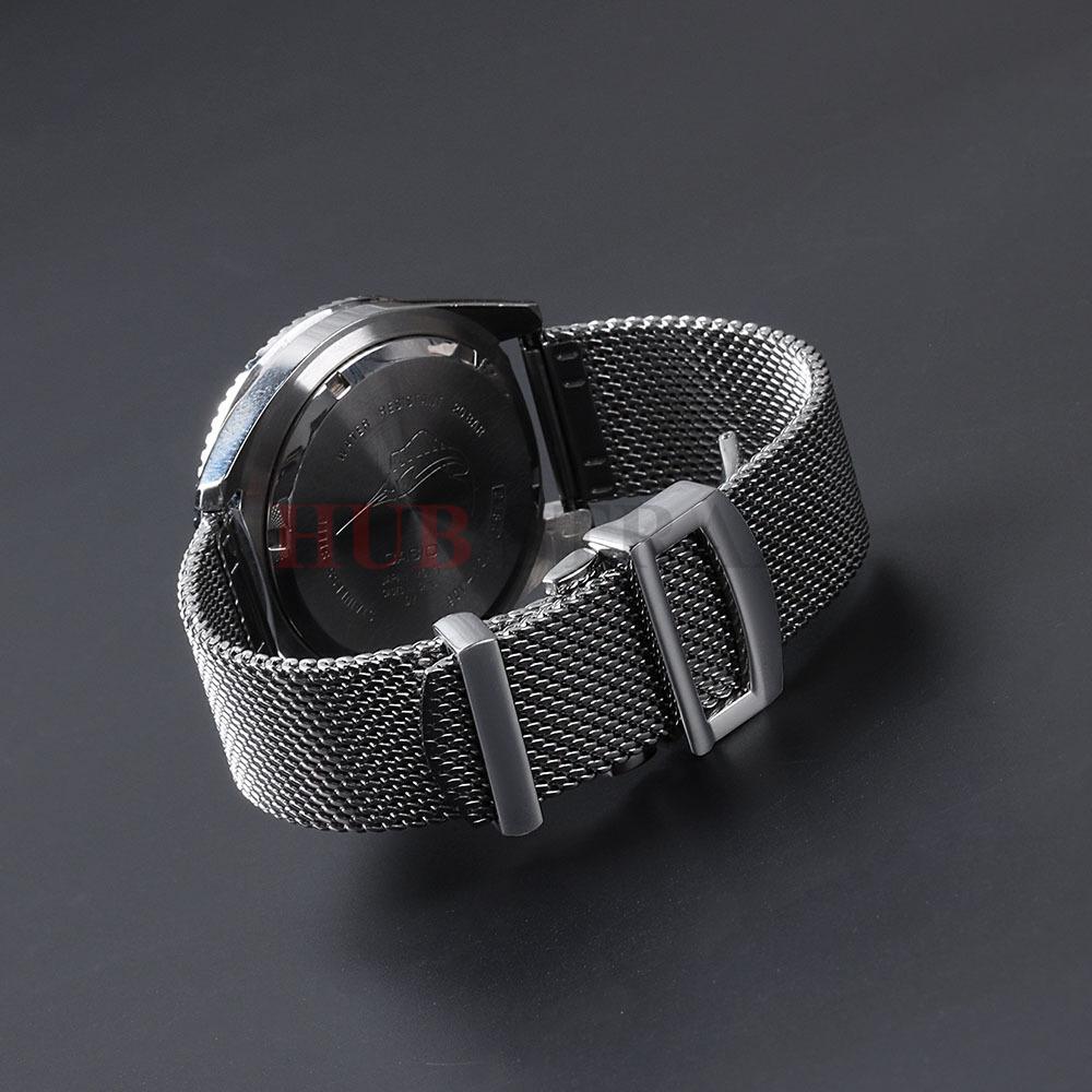 Milanese Mesh Stainless Steel Watchband Bracelet 20 22mm for IWC Pilot's Portuguese PORTOFINO Replacement Strap Watch Accessory