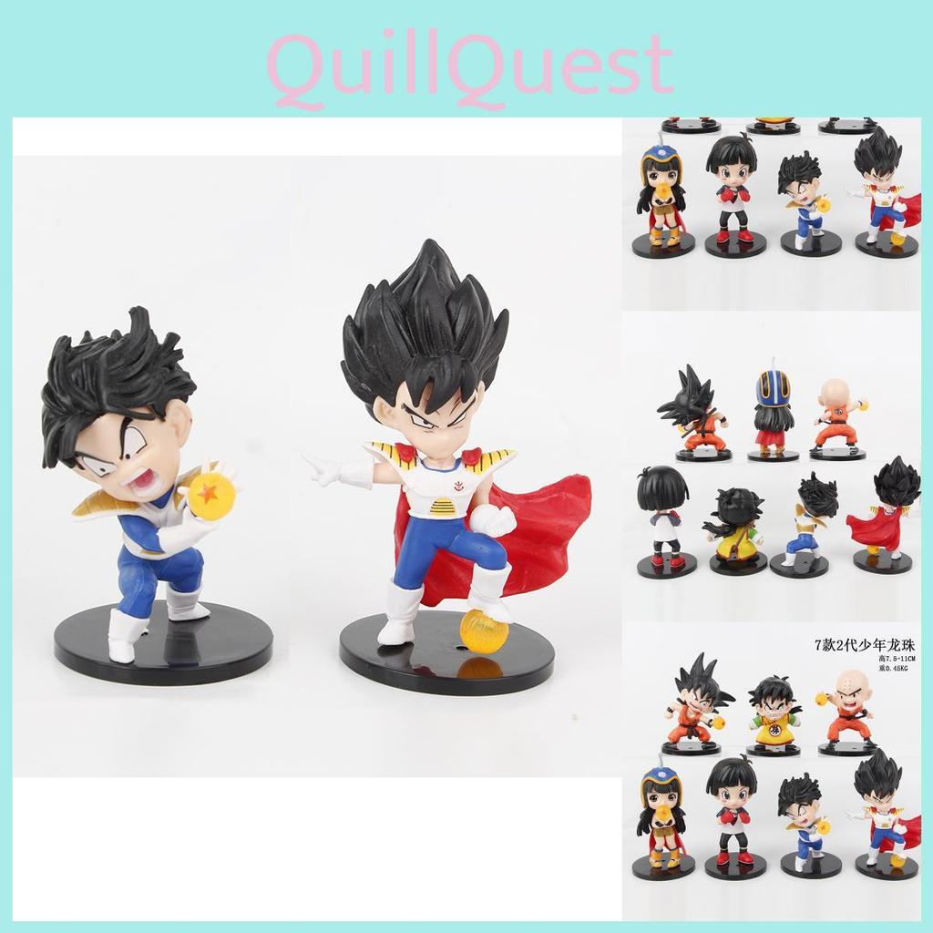 Adorable Dragon Ball Z Blind Box Figures Set With Youth Goku Krillin Gohan And Kiki