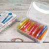30Pcs/Box Push-Pull Interdental Brush Teeth Cleaning Orthodontics Oral Care Toothpick Dental Tool Floss Orthodontic Tooth Brush