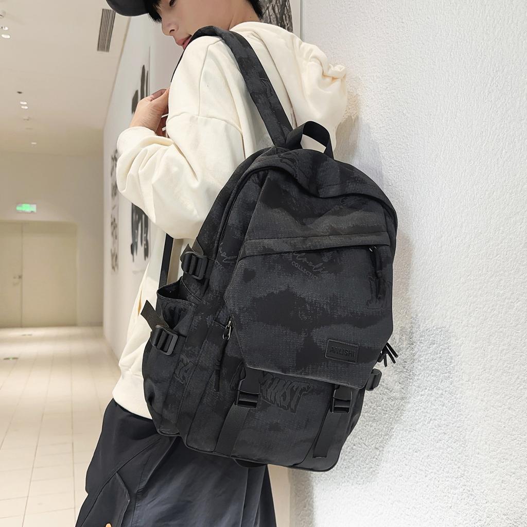 Schoolbag Leisure Backpack Large Capacity New Travel Backpack Going Out Travel Japanese Leisure Versatile Student Backpack