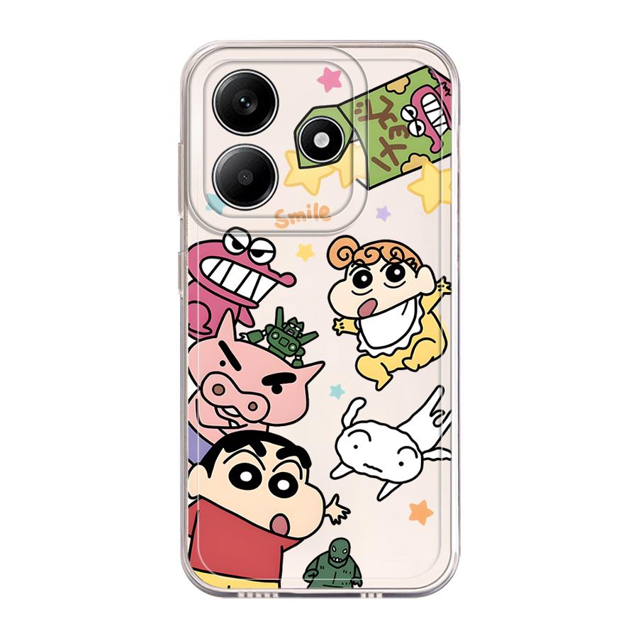 

Мягкий чехол-бампер Shin Himawari для Xiaomi Redmi Note 14 Pro Plus 12S 14C A4 11 Note 13 10S 12 11S 13C 9 10 Redmi Note 11 Pro 5G
