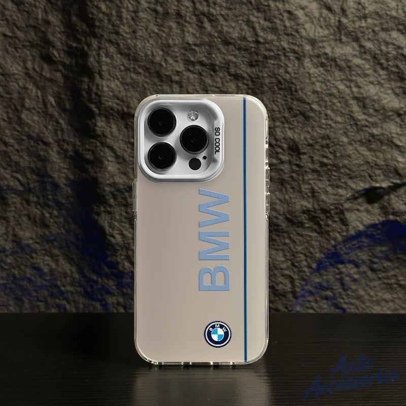 Fashion Phone Case for BMW Logo For IPhone 17 16e 16 15 14 13 12 Pro Max X XR XSMAX Air Plus Anti Fall Phone Cover Shell Sticker Jbzm61